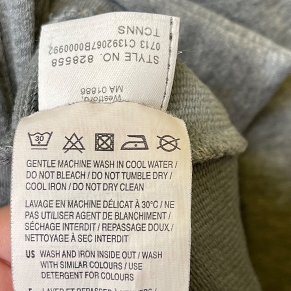 Puma Womens Heather Gray Cowl Neckline LS Stretch Sweatshirt Sweater Sz. Small S - Picture 7 of 14